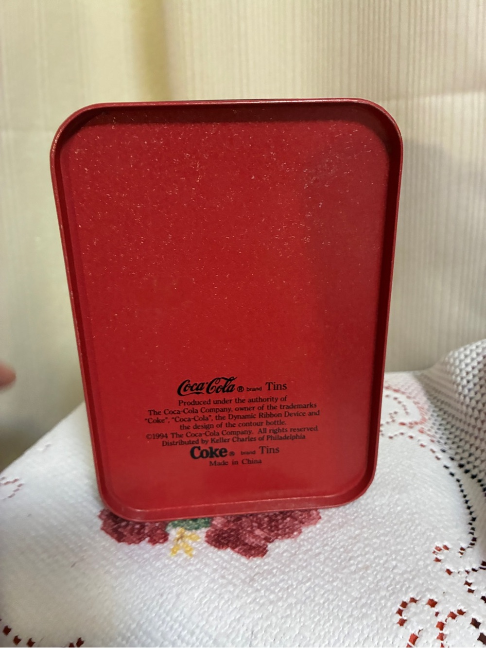 Coca Cola Retro Illustration Empty Tin Metal - Picture 5 of 10